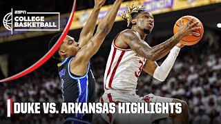 Duke Blue Devils vs. Arkansas Razorbacks | Full Game Highlights