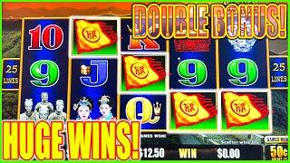 OMG Finally Double 4 Scatter Bonus Pays! Golden Century Dragon Link Slot Machine