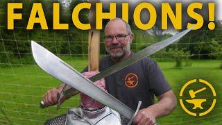 Medieval Falchions - Brutal test cut!