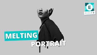 Create A Melting Portrait Photo Effect in Pixlr E