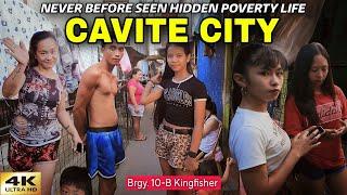 Never Before Seen Footage of Hidden Poverty Life in Cavite City Philippines [4K]