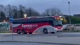 LX 17 Bus Eireann/Expressway, Is Leaving, 51 Galway, Ennis Bus  Station