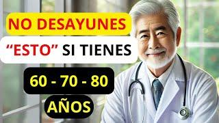 SI tienes MÁS de 60 AÑOS  ¡NO COMAS estos 3 ALIMENTOS en el DESAYUNO!