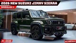 New 2026 Suzuki Jimny Sierra Revealed: The Legacy Continues, Stronger Than Ever