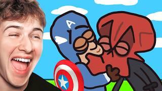 Try NOT To LAUGH (Captain America Edition)