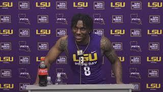 LSU Malik Nabers Post Pro Day interview