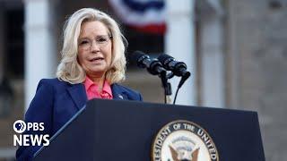 WATCH LIVE: Liz Cheney joins Harris rally at historic birthplace of the GOP in swing state Wisconsin