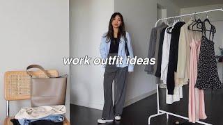 casual work outfit ideas (office wear lookbook)