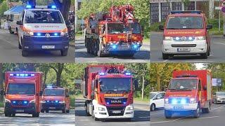 [HANNOVER XXXL] Einsatzfahrten zusammenschnitt, Feuerwehr, Rettungsdienst, Polizei, Sonderfahrzeuge