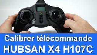 Hubsan X4 H107C - Calibrage telecommande MODE 2 - www.i-drone.fr