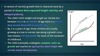 Constitutional Delay of Growth and Puberty