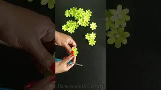 How to Make DIY Paper Flowers - DIY Crafts Ideas #shorts #shortsvideo