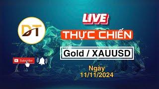  DT Trading | Live Thực Chiến Vàng phiên Mỹ | Chart Gold XAUUSD | 11/11/2024 #live #gold #trading