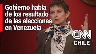 EN VIVO | Gobierno aborda las relaciones con Venezuela y los resultados de las elecciones