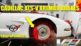 C5 Corvette ATS-V Brembo Brake Upgrade!!! - CHEAP BIG BRAKE KIT