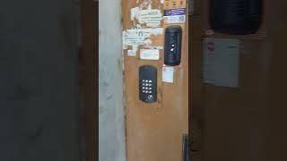Открытие домофона VIZIT BVD 311