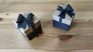 How to make a paper Gift Box |Easy DIY paper Gift box