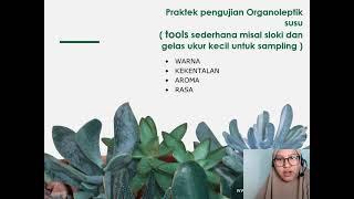 Tugas 2 - Online Training Basic Kefir - Pengujian Bahan Baku Susu Sapi