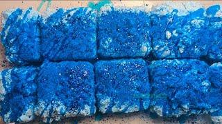 Blue Pasted Gym Chalk | Welcoming Back @bombastikasmr 🪩🩵