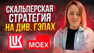 И снова о дивидендных гэпах!  Стратегия для скальпинга. Трейдинг на Московской бирже.