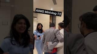 AIIMS Minivlog-72 | Farewell party #mbbslife #neetmotivation #mbbs #neet2024 #minivlog #viral#fun