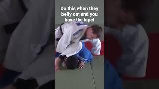 Do this when they belly out and you have the lapel. For #beyondgrappling #judo #judobasics