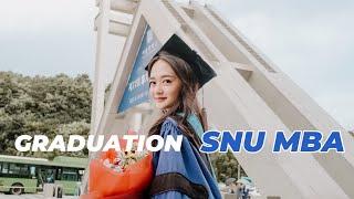 graduation day at Seoul National University ‍ | 서울대학교 MBA