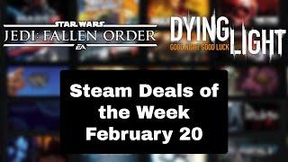 February 20 Steam Weekend Sales | Steam Deals of the Week