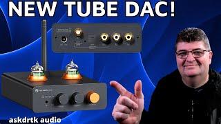 New Fosi Audio GR40 Tube DAC Preamp Headphone Amplifier Review