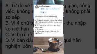 Lý do bạn chọn làm Trader là gì #exness #backcomexness #forex #hocforex