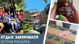 Отдых закончился / Скоро стройка / Острая посылка / Влог США