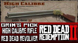 How To Make The High Calibre Rifle From Red Dead Revolver in RDR2!