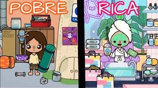 De pobre a rica en Toca Life World⭐️Historias con Ruth