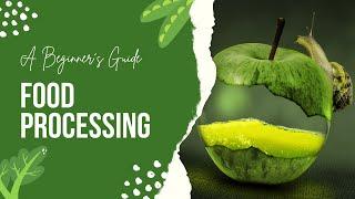 Food processing |7 Importance of Food Processing: A Beginner's Guide