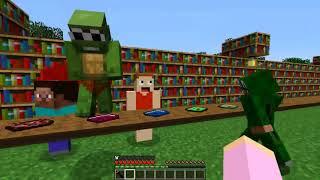 Minecraft School  LITTLE LIZARD IS THE NEW TEACHER! Little  Kelly