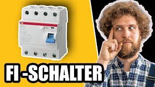 FI - Schutzschalter / RCD - wie funktioniert ein FI / FEHLERSTROMSCHUTZSCHALTER (Funktion & Aufbau)