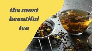 The Most Beautiful Tea I've Ever Seen (Flowering Tea)#tealover #tea