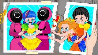 My Mommy's Doll Squid Game - Good Mother VS Bad Mother | Hilarious Cartoon Animation