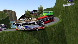 Driver Challange On The Dangerous Mountain Road - Euro Truck Simulator 2