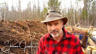 Building a Hugelkultur Mound | Step One in Creating a Permaculture Food Forest