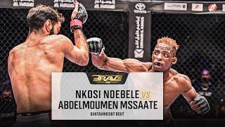 Abdelmoumen Mssaate vs Nkosi Ndebele | FREE MMA Fight | BRAVE CF 82