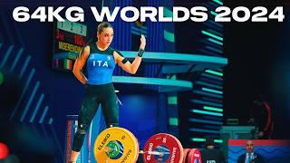 Women's -64kg World Championships 2024 | Full Session (World Record Battle!)