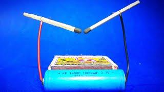 simple electronics experiment idea using BATTERY / 7tech projects