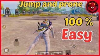 How to do Jump and Prone in Pubg? Jump and Prone Together