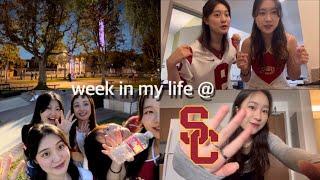 [college vlog] 타코먹고 필름 인화하고 테일게이팅하고 수업 듣는 usc 2학년 일주일  ep.35