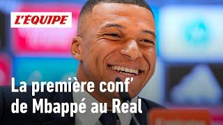 Real Madrid - La première conférence de presse de Mbappé : "Je rejoins le plus grand club du monde"