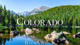 Colorado 4K - Majestic Rocky Mountains and Stunning National Parks with Relaxing Music - 4K UHD
