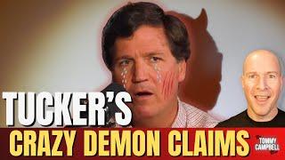 Tucker Carlson Claims a Demon Mauled Him In His Bed