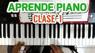 CLASE 1 - Como Tocar El Piano / Fàcil y Ràpido / Para Principiantes