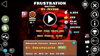 FRUSTRATION by Jeyzor (Extreme Demon Platformer Level)